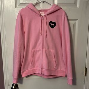 PINK Zip Hoodie